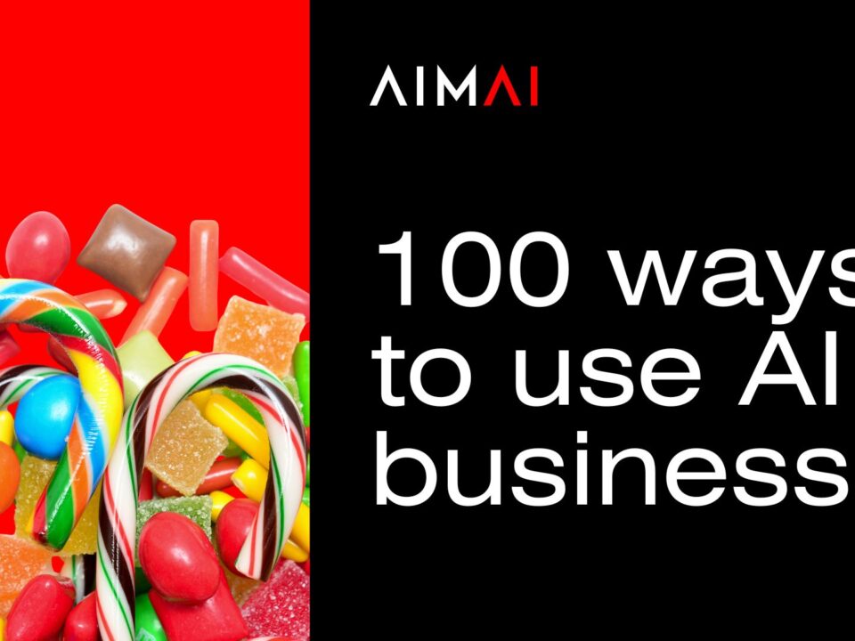 Custom AI agent by AIMAI – AI agency specialising in Artificial Intelligence, business automation, productivity, and digital transformation. 100 ways to use AI in business