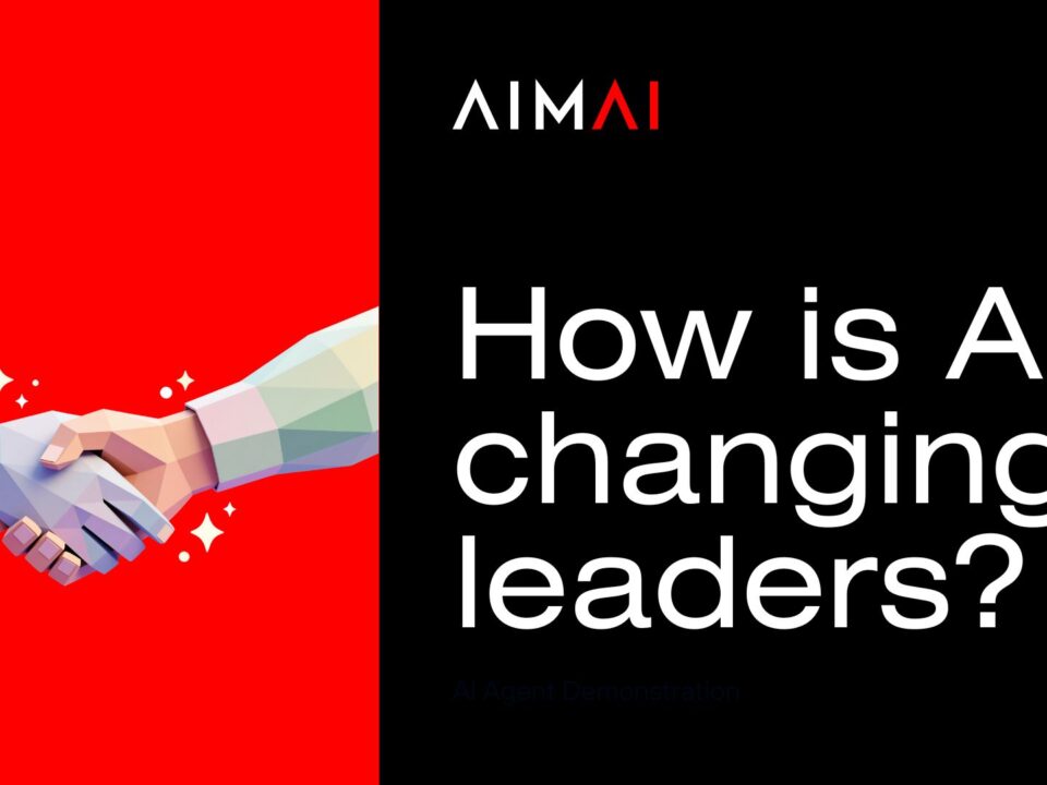 Custom AI agent by AIMAI – AI agency specialising in Artificial Intelligence, business automation, productivity, and digital transformation. How AI is changing leadership