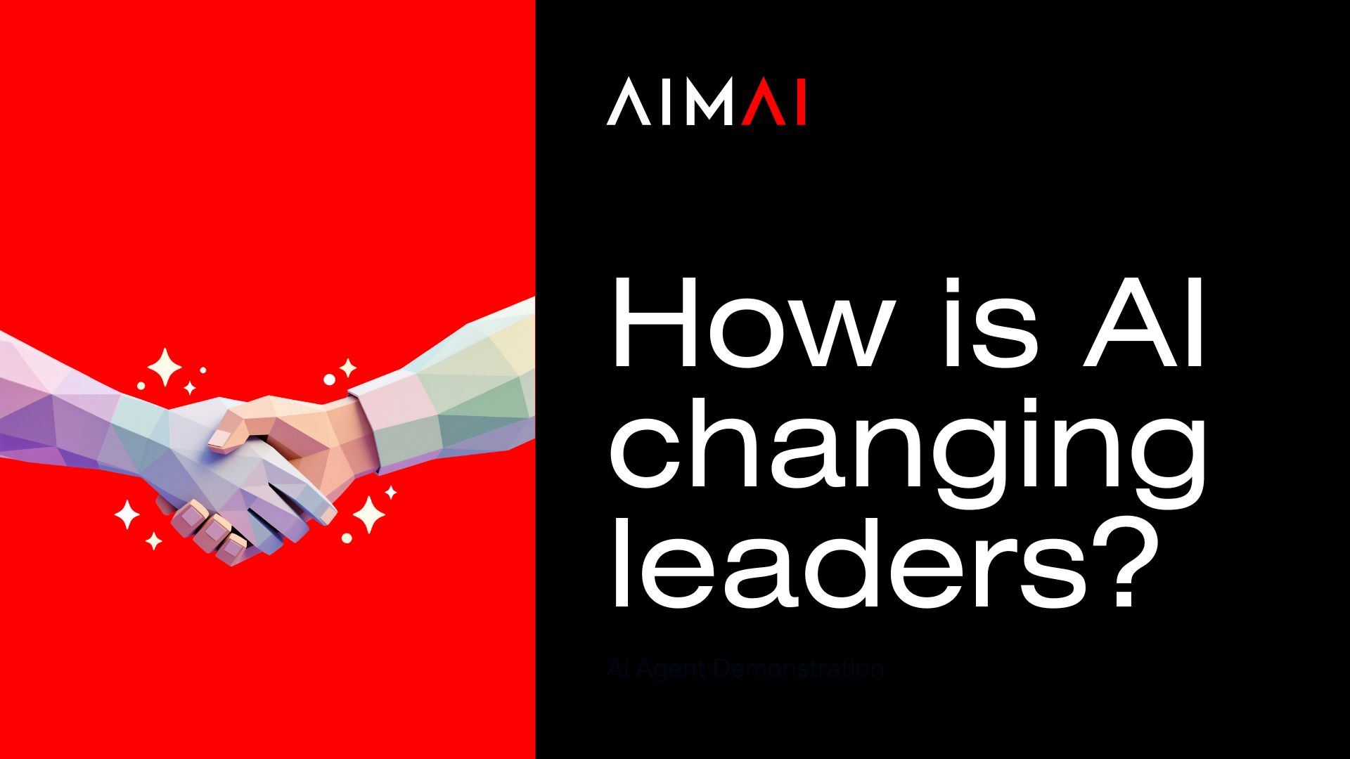 Custom AI agent by AIMAI – AI agency specialising in Artificial Intelligence, business automation, productivity, and digital transformation. How AI is changing leadership